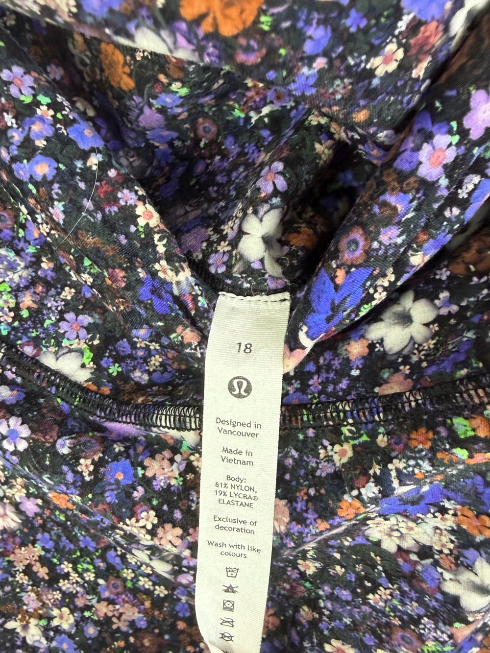 lululemon athletica Floral Print align 6 inch - Picture 2 of 3